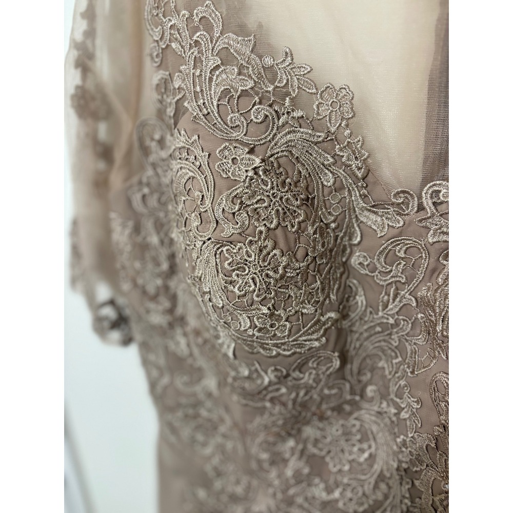 Grace Gallery Formal Dress Lace Bodice‎ Special Occasion Gown US 16 - Picture 4 of 8